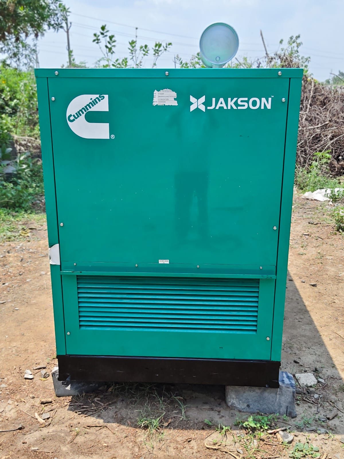 Cummins Jakson generator installation